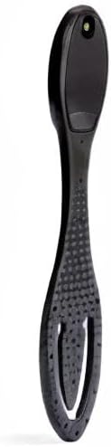 Gifts for Readers & Writers Book Light, Clip On Reading Light for Bed, 2in1 Flexilight & Bookmark, Small & Lightweight with a Soft Glow, 2 Batteries Included, Black