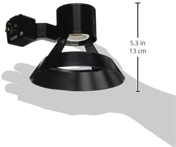 Juno Lighting Group R532BL Trac-Lites Flared Gimbal Line Voltage PAR30 Lamp Holder, Black (Pack of 2)