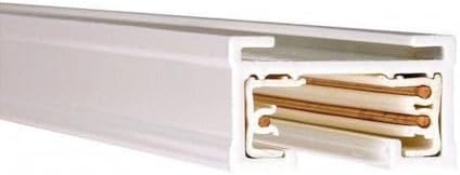 WAC Lighting J2-T4-WT 120VJ2 Track Two Circuit, White