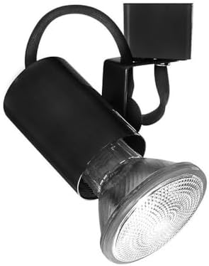 WAC Lighting, TK-178 Line Voltage Track Head in Black for H Track