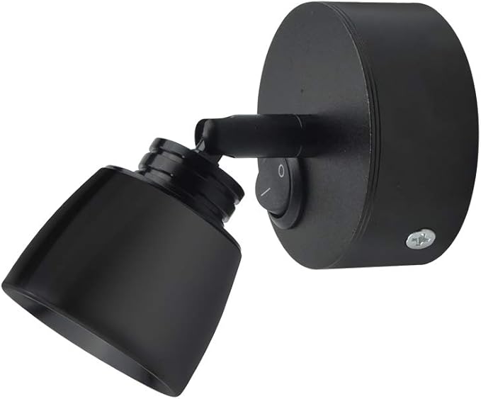 Luxvista 12V RV Beside Reading Light - Rotatable 12 Volt LED Interior Light Wall Sconce Reading Spotlight for Bedside Lamp, RV, Caravan, 5th Wheel or Vehicles Warm White