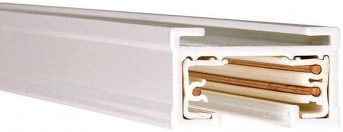 WAC Lighting J2-T8-WT 120VJ2 Track Two Circuit, White