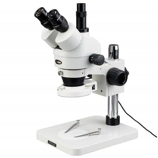 AmScope LED-144W-ZK White Adjustable 144 LED Ring Light Illuminator for Stereo Microscope & Camera