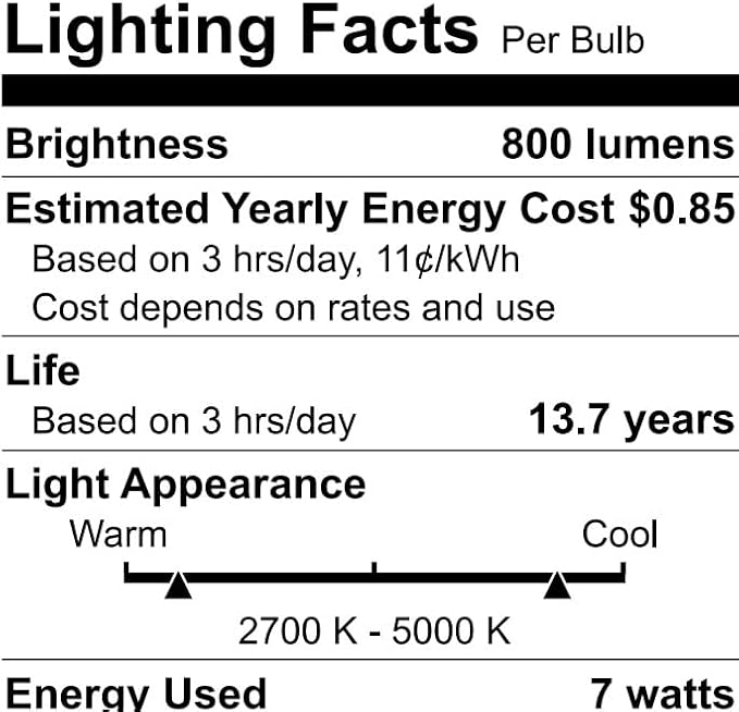 WiZ Connected Clear 60W A19 Tunable White Filament LED Smart Bulb - Pack of 6 - E26 - Indoor - Wi-Fi - Voice/App Control + Motion Activation - Matter Compatible