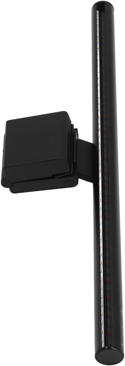 Monitor Light Bar Eye Caring USB Powered Computer Screen Light with 5 Color Temperatures & 3 Dimming Levels, Adjustable Clip for Flat and Curved Monitors up to 2 Inches (300SA)