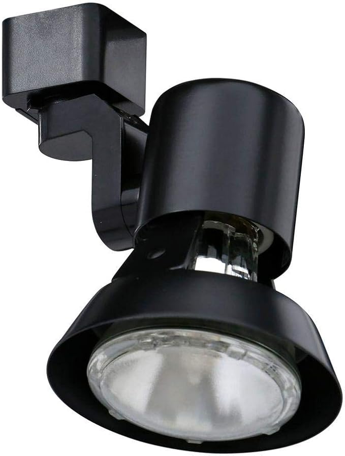 Juno Lighting Group R531 BL Modern Track Light Head, Black Finish, White