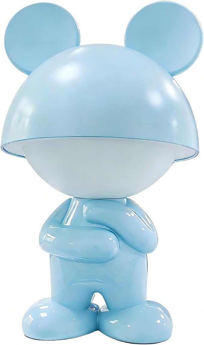 Night Lights for Kids,Rechargeable TableLight,Touch Bedside Lamps,Cordless Dimmable Warm White Light,Baby Nursery,Breastfeeding,Sleep Aid,Bluey Mouse Gifts for Newborns Toddlers Boys Girls