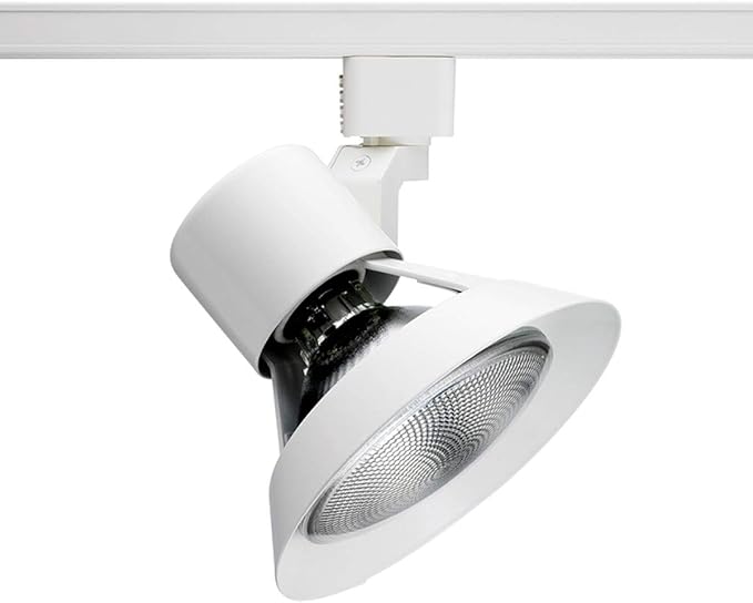 Juno Lighting R532WH Trac-Lites Flared Gimbal Line Voltage PAR30 Lamp Holder, White