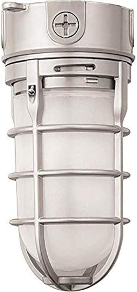 Lithonia Lighting OVT LED P1 40K 120 DNA M6 Vapor Tight Ceiling Mount Outdoor Light, 4.25-Inch, Gray