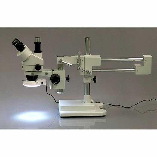 AmScope LED-144S 144 LED Adjustable Microscope Compact Ring Light + Adapter