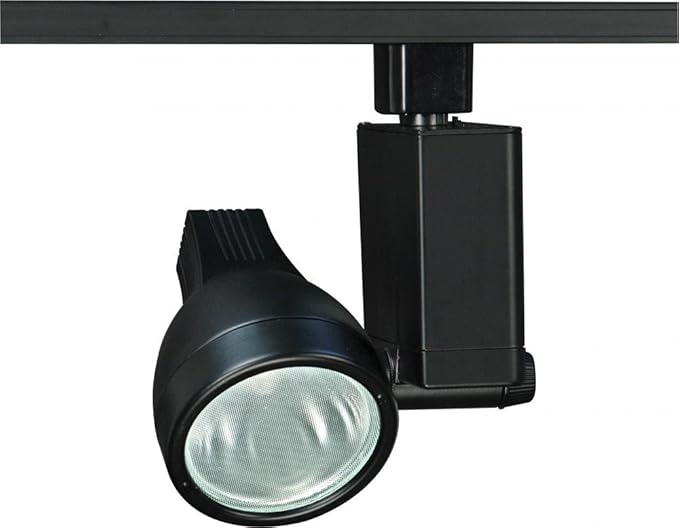 Nuvo Lighting TH382 Transitional One Light Track Head from Track Heads Collection in Black Finish