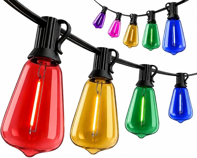 Smart Outdoor String Light (100FT-Multi Color)