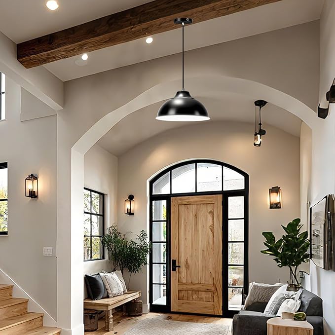 Black Pendant Lights Kitchen Island,Hanging Pendant Light Fixtures,Kitchen Pendant Lighting Over Island