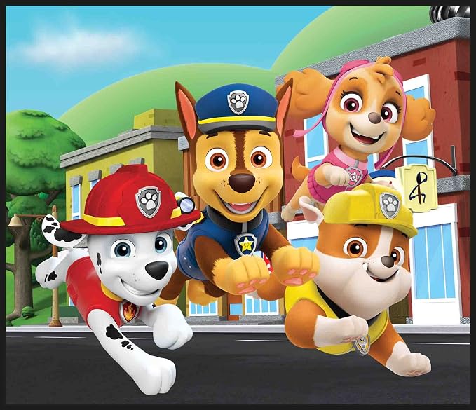 Brainstorm Paw Patrol Nickelodeon Torch & Projector - Handheld Flashlight & Image Toy, 24 Color Cartoon Themed Images, Project 1 Meter, Kids Ages 3+