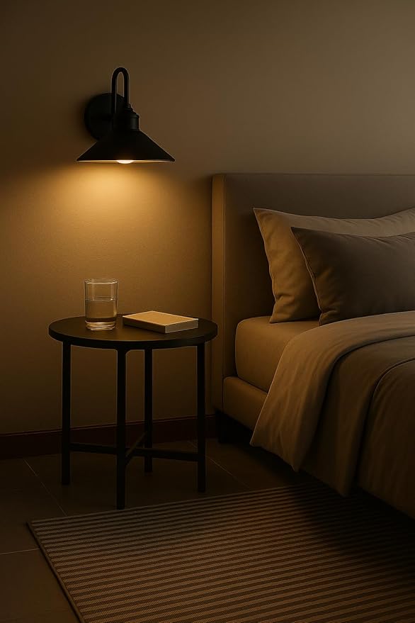 Rechargeable Battery Operated Wall Sconce Set of 2 – RGB Wireless LED Wall Sconces with 15 Colors & Dimmable Brightness, Remote Control & Bulbs Included – Wall Sconce Lighting for Bedroom, Farmhouse,