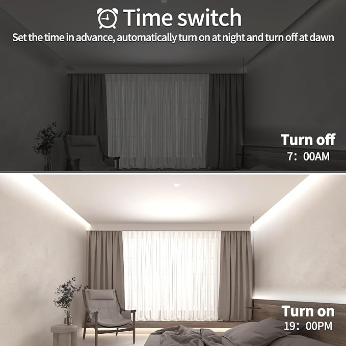 COB LED Strip Lights 100ft,6000K DC 24V Dimmable White | Flexible LED Lights Strip for Bedroom,with Remote&app Control LED Rope Lights for Living Room,Shelf,Cabine(2 Rolls of 50ft)