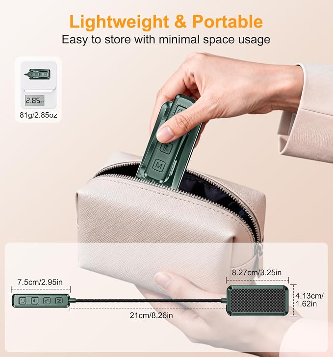 Gritin 2026 Gen 2 Book Light for Reading- 30 Eye Caring Full Spectrum LED | 5 Colors & 5 Brightness, Adjustable Wide/Narrow Beam, Upgrade 1500mAh Long-Lasting Rechargeable Clip on Light-Forest Green