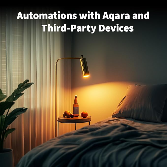 Aqara Smart LED Light Bulb T2 GU10, Tunable White (2700K-6500K) | Matter Over Thread Smart Light Bulbs, 30W Equivalent, Thread/Zigbee Protocol, Works with HomeKit Alexa Google