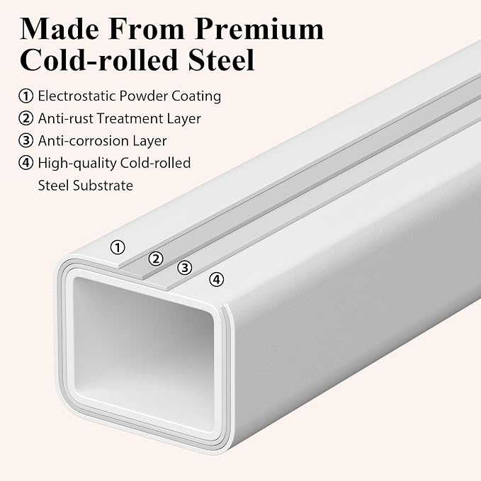 LOEWAY Full Size Metal Bed Frame with Storage Headboard & LED Lights, White | Built-In Charging Station, Under-Bed Storage, Heavy Duty Metal Slats, No Box Spring Needed, Solid and Stable, Easy Assembly
