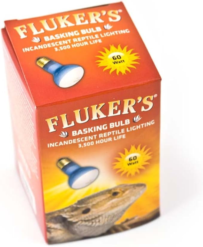 Fluker's Incandescent Basking Spotlight Bulbs for Reptiles Tanks, Reptile Heat Lamp Bulbs for Infrared Light, 150-Watt