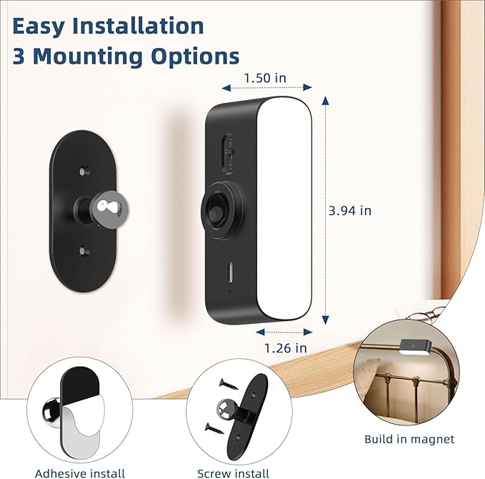 Wall Sconces Battery Operated with Timer, Rechargeable Wall Lights with Touch & Remote Control, Dimmable Stick On Wall Lights, Battery Powered Wall Lamp for Bedroom, Hallway