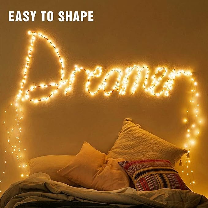 6 Pack Fairy Lights Battery Operated String Lights 7ft 20 LED Mini Twinkle Lights Silver Wire Lights for DIY Crafts Mason Jars Centerpiece Table Wedding Party Christmas Decor, Warm White & Cool White