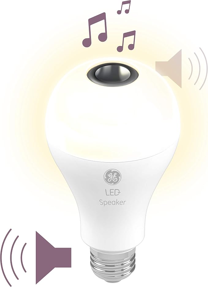 GE LED+ Speaker Soft White A21 (1-Pack)
