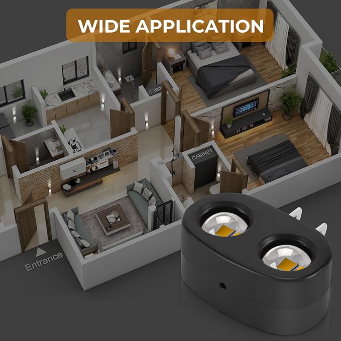 4 Pack LED Night Light Plug-in Wall, 100 Lumens 4000K Cool White, Auto On/Off Dusk to Dawn Sensor, Adjustable Swivel Head for Indoor โ Ideal for Hallway, Stairs, Bedroom, Bathroom, Kitchen