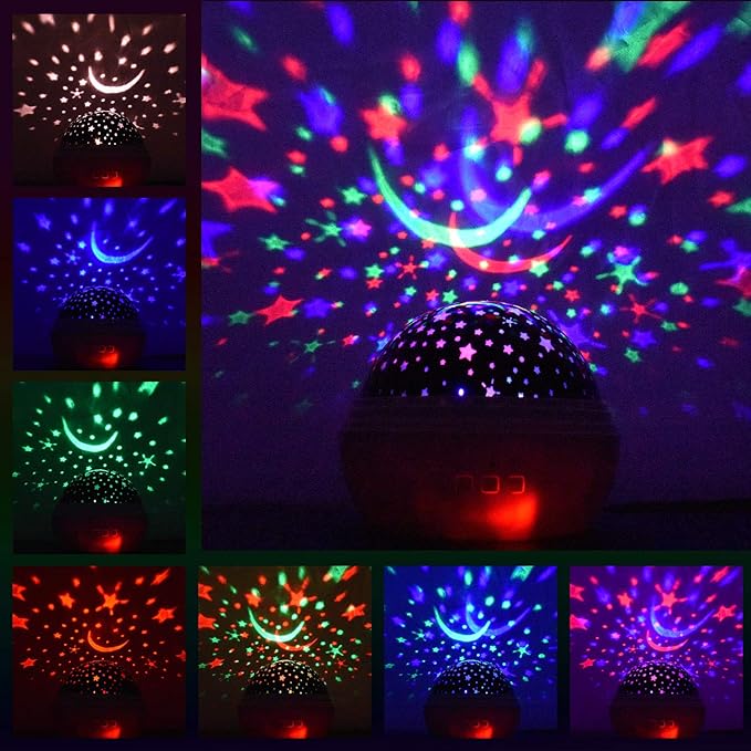 MINGKIDS Unicorn Toys Night Light for Toddler Girls,Unicorn Gifts Age 6-8,Unicorns and Starry Night Light Projector for Kids, Birthday Gift for 3-10 Year Olds Girls