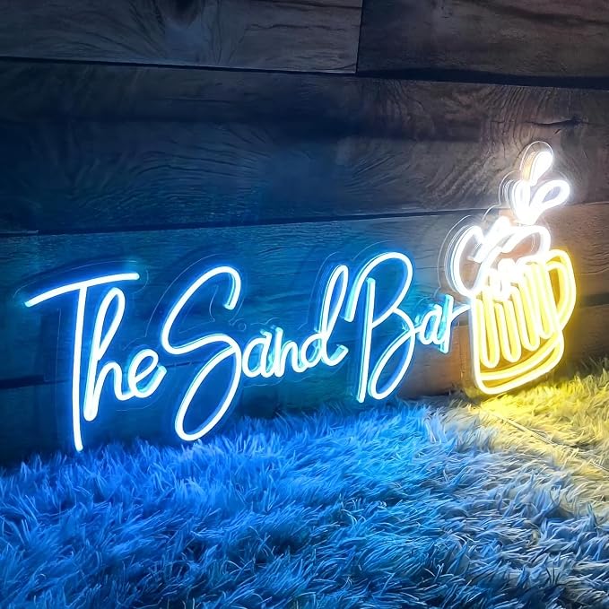 Custom Neon Signs, Neon Name Sign Customizable for Business Backdrop | Personalized LED Logo Light Up Sign for Beauty Salon, Nail Bar & Cafe Wall Decor. Elevate Your Shop’s Vibe.