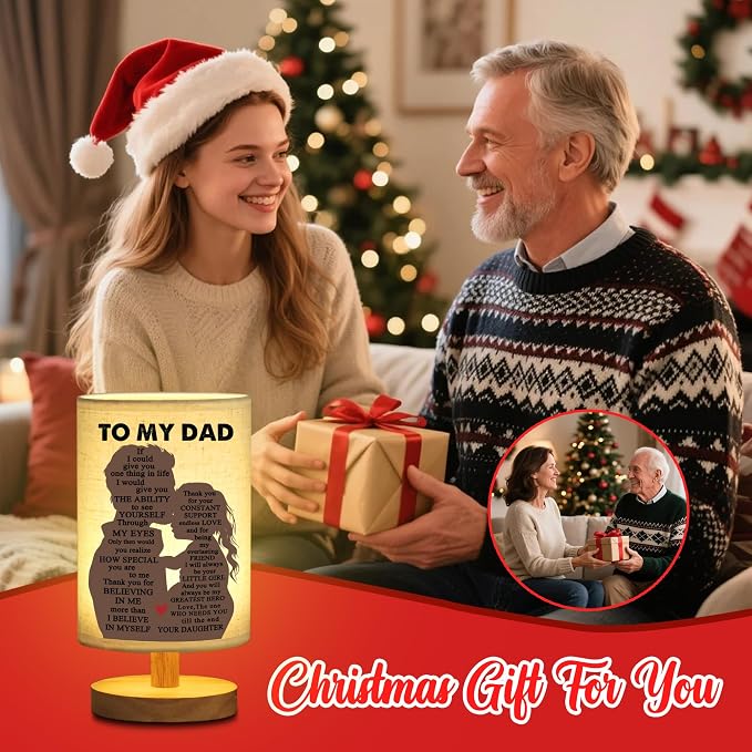 WSYEAR Dad Gifts from Daughter-Gifts for Dads Father Happy Birthday Gift Ideas for Dads Presents for Best Dad Ever, Daddy Father Gift Stuff for Christmas, Fathers Day