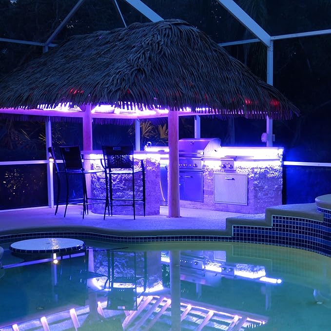 Armacost Lighting RibbonFlex Pro 24V RGB+WW LED Outdoor Strip Light Tape 5M 645330