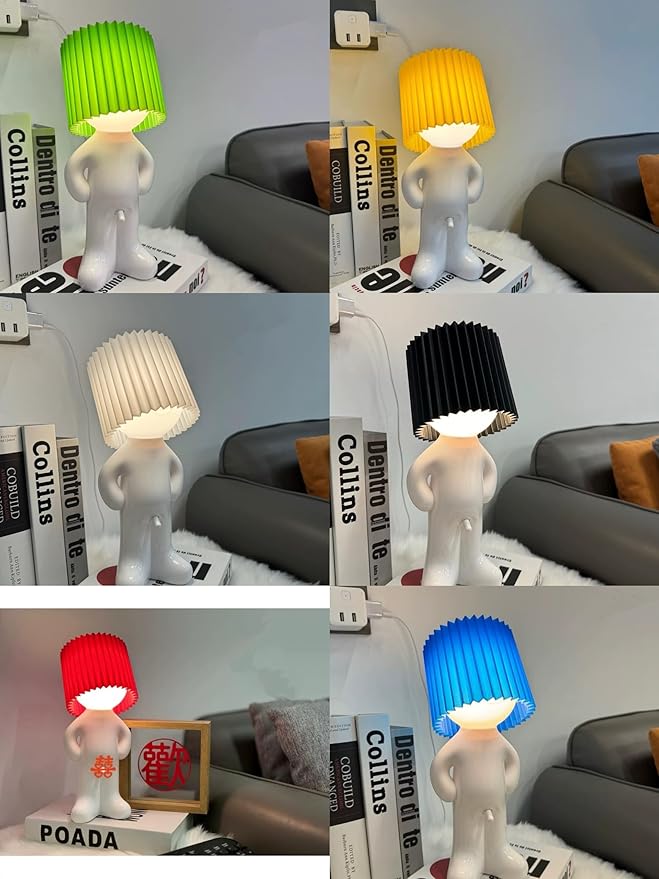 Bedside Night Light, Shy Man lamp,Birthday Christmas Gifts for Men Women Boyfriend Girlfriend, Anniversary Funny Gag Gifts, White Elephant Gifts for Adults,White Elephant Gifts for Adults