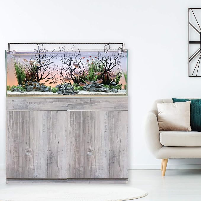 CURRENT USA ColorPlus Smart LED Aquarium Light 36 inch with App and Voice Control by Alexa & Google Home | Extra Vivid Colors for Freshwater Aquarium Fish Tank and Terrariums| Aluminum (36" to 48")