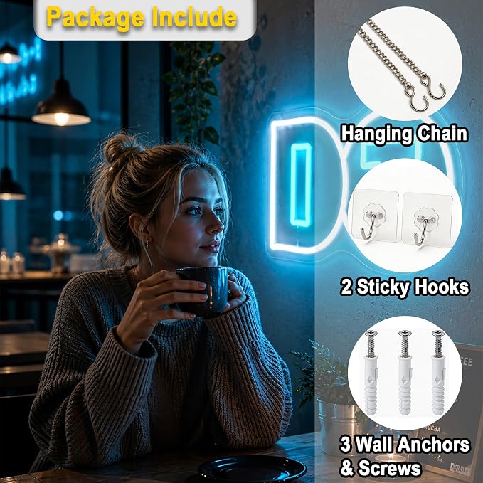 Do It Neon Lights Signs Neon Sign Led Sign Light for Wall Decor | Do It Neon Sign for Room Decor,Positive Decoration,Motivational Wall Decor,Gift,5V USB Powered Dimmable