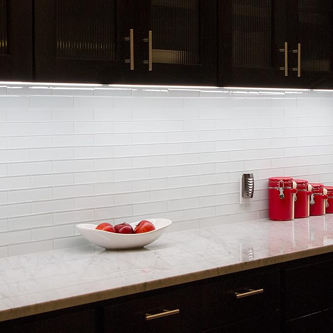 UltraPro 36 inch Hardwired Under Cabinet Lights, 3 Color Settings - 2700K/4000K/5000K - Warm White, Cool White, and Daylight, Under Cabinet Lighting, Dimmable Under Counter Lights for Kitchen, 45369