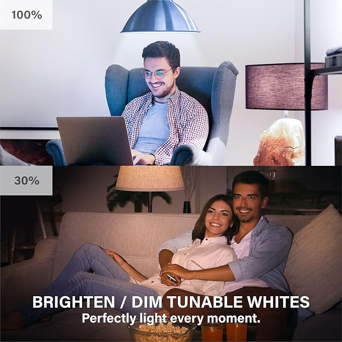 Sengled Alexa Light Bulb, S1 Auto Pairing with Alexa Devices, Color Changing Light Bulbs, Smart Light Bulbs that Work with Alexa, Bluetooth Mesh Smart Home Lighting, E26 60W Equivalent,800LM, 10-Pack