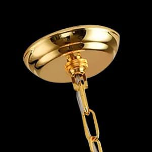32" Luxury Crystal Chandelier for Dining Room, Modern Ceiling Light, French Empire Style with Premium K9 Crystals, Elegant Chrome Finish, Perfect for Living Room or Bedroom, 21-Light Fixtur (Gold)