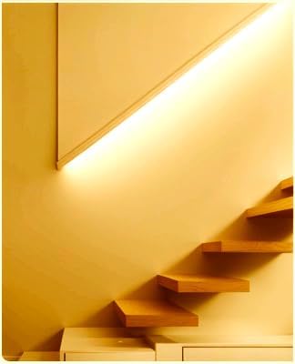 RadiantFlux Warm White LED Strip Lights, 2 Sets 65ft Flexible Ambient Lighting, 1200 LEDs for Cabinet, Shelves, Living Room, Study, Wardrobe & Ideal House Warming Gifts