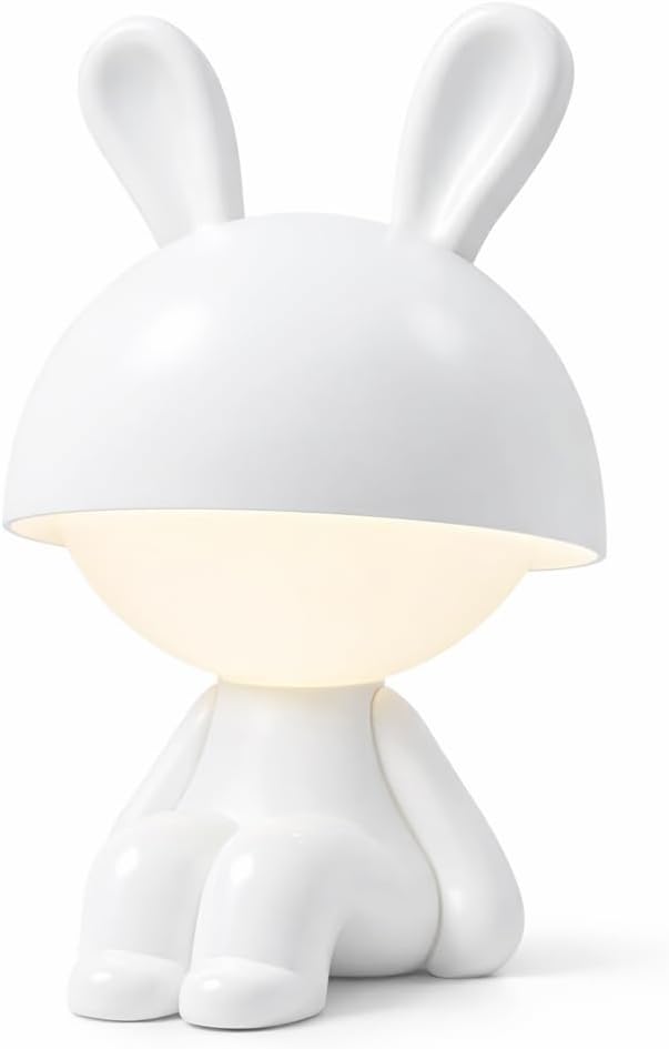 Night Lights for Kids,Rechargeable TableLamp,Touch Bedside Lamps,Cordless Dimmable Warm White Light,Baby Nursery,Breastfeeding,Sleep Aid,Cute Bunny Decor Gifts for Toddler Boys Girls Adults