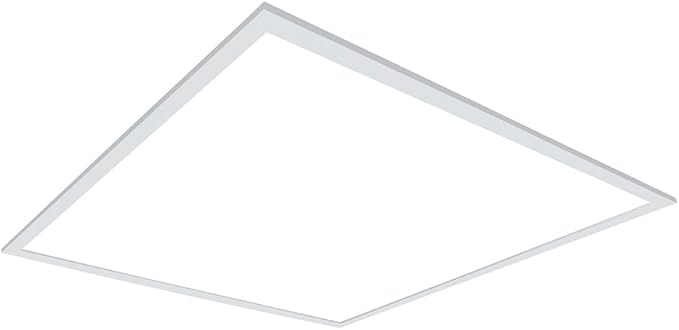 Metalux CGTS 2x2 Selectable Back-Lit Shallow LED Ceiling Panel Light Fixture with 3 Lumen Levels and 3 Color Temperatures for Commercial and Residential - 22CGTS-L3C3R
