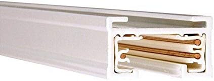 WAC Lighting J2-T4-WT 120VJ2 Track Two Circuit, White