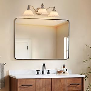 Brushed Nicke 3 Light Vanity Light Bathroom Vanity Light Fixture