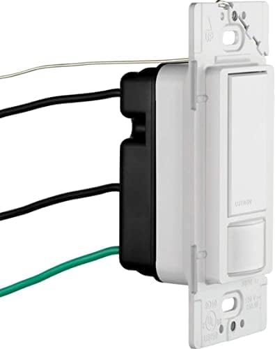 Lutron Maestro Motion Sensor Switch | 5 Amp, Single-Pole/Multi-Location | MS-OPS5M-SW | Snow