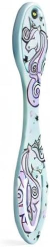 Gifts for Readers & Writers Book Light, Clip On Reading Light for Bed, 2in1 Flexilight & Bookmark, Small & Lightweight with a Soft Glow, 2 Batteries Included, Unicorn