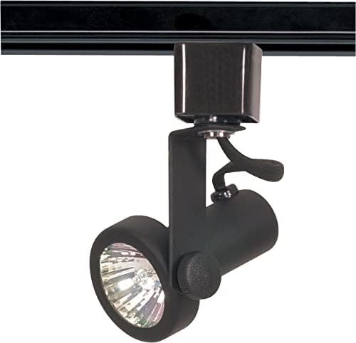 Nuvo Lighting TH322 Transitional One Light Track Head from Track Heads Black collection in Black finish, 4.50 inches