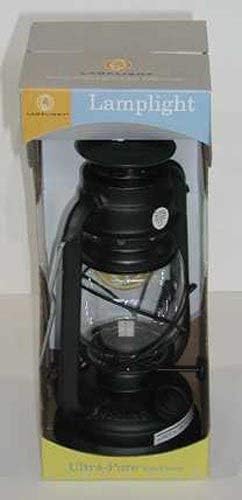Lamplight Large Paraffin Oil IndoorLamp, HurricaneLamp, Emergency Kit, 52664 Farmer’s Lantern Indoor OilLamp, Black, Original (Pack of 2)
