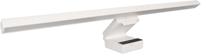 Computer Monitor Lamp, LED Screen Light Bar for Eye Caring, Stepless Dimmable, Touch Control, Office Monitor Light (White)