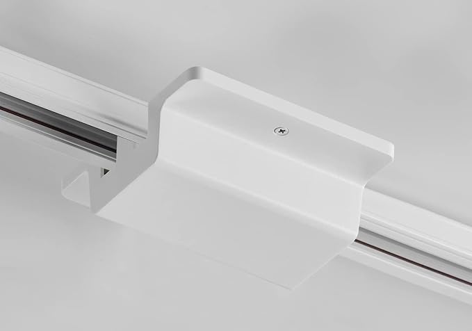 VANoopee H Track Floating Canopy Connector White - Single Circuit, LED Track Lighting Accessories, Easy Install