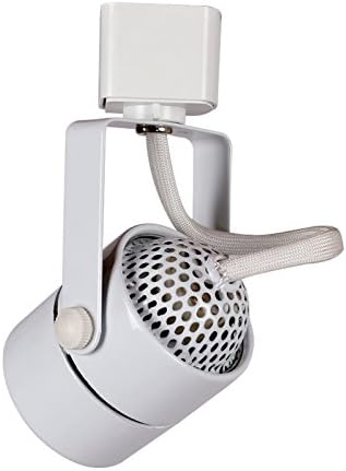 KING SHA Track Lighting Head with 7watts (50W Eqv.) GU10 Bulb Warm White 90CRI,H System